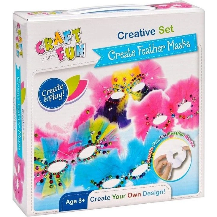 Euro-Trade Craft With Fun Zestaw Kreatywny Maska