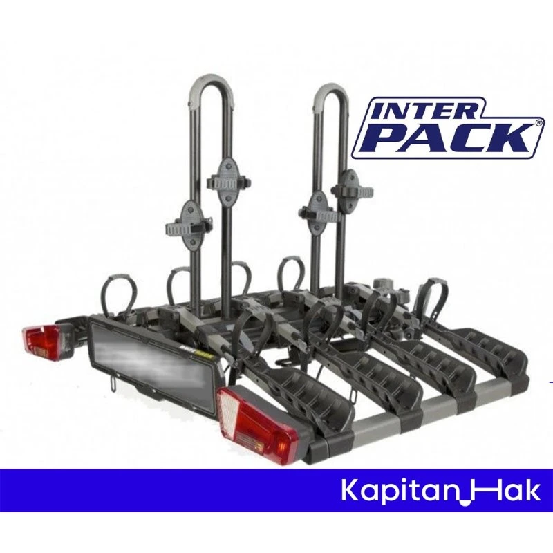Inter Pack New Spider 4 – Bagażnik na hak na 4 rowery