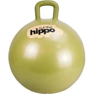 Find that Hippo Piłka do skakania z uchwytem 45 cm Zielona