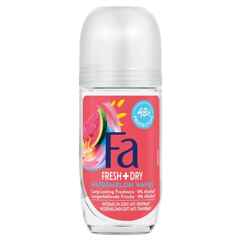 Fa Fiji Dream Antyperspirant w kulce 50 ml, zapach arbuza i ylang ylang, do 48h ochrony