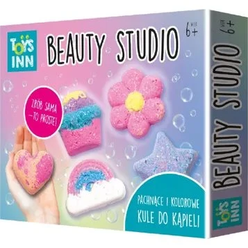Toys Inn Beauty Studio – Zestaw do kul kąpielowych z waniliowym zapachem