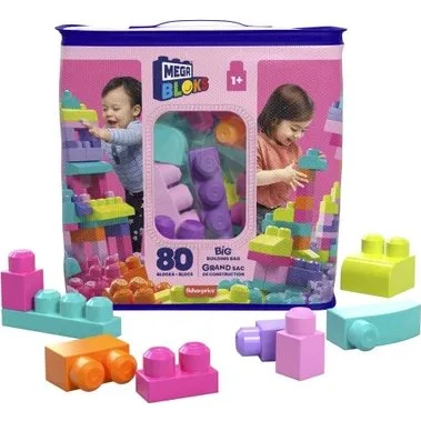Mega Bloks Klocki First Builders 80 el. w torbie