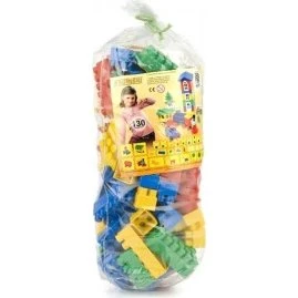 Bagiński Klocki Budowlane 130 el. plastikowe