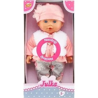 Smily Play Bobas Lalka Mówiąca 2l+ PL-ANG 32 cm