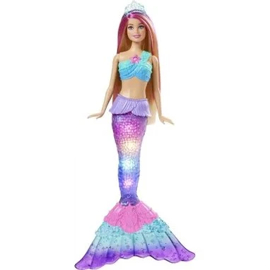 Barbie Dreamtopia Syrenka z Migoczącym Ogonem HDJ36