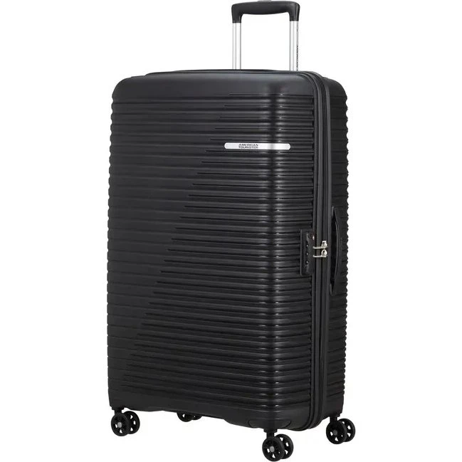 American Tourister Liftoff 67 cm czarna walizka na kółkach