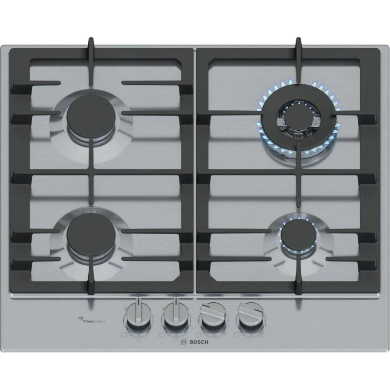 Bosch PCH6A5I90 Płyta gazowa 58 cm stal nierdzewna