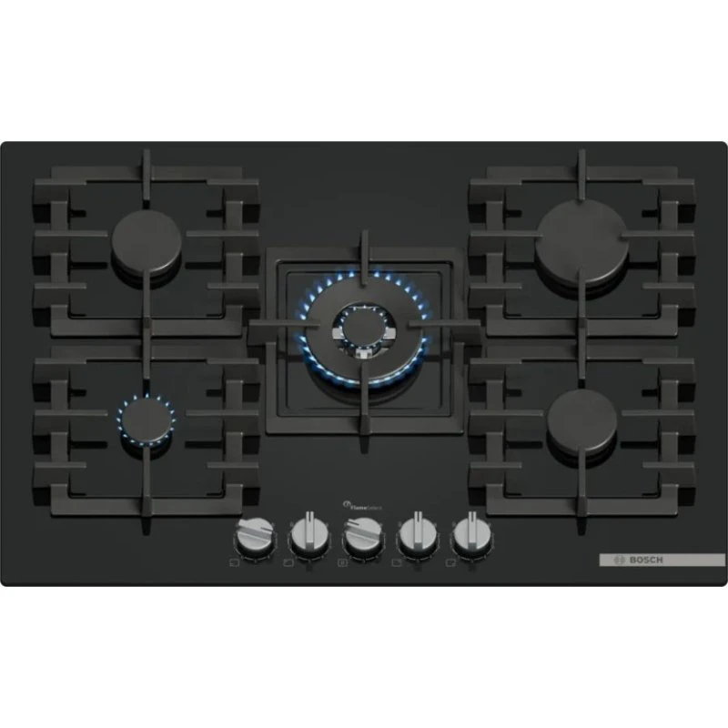 BOSCH Płyta Gazowa PPQ7A6I40 75 cm, Czarna
