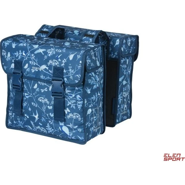 Basil Wanderlust Double Bag 35L Indigo Blue - Sakwa Rowerowa