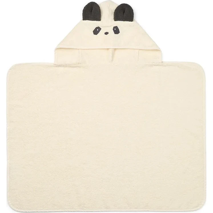 Liewood Vilas Panda Baby Hooded Towel 80x60 cm