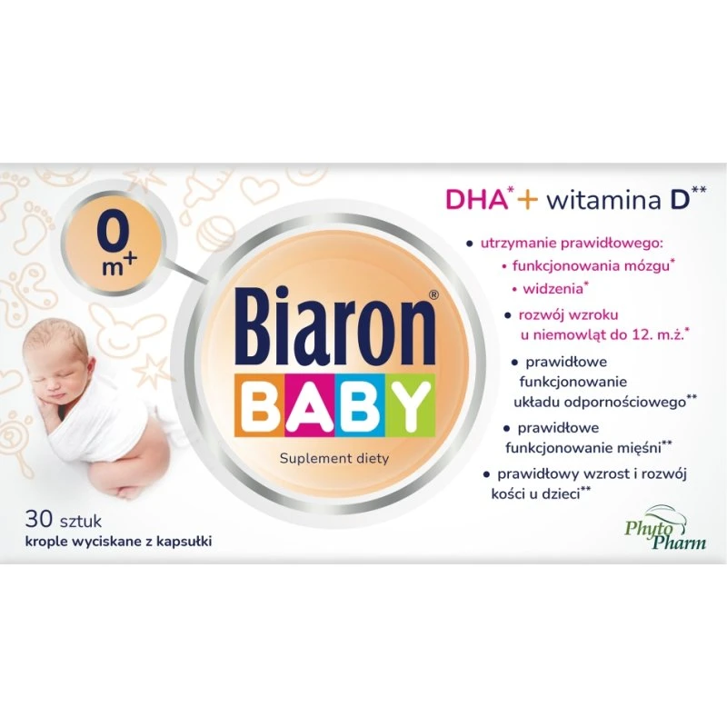 Bioaron Baby 0m+ 30 kapsułek