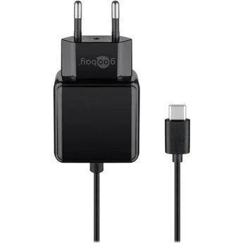 GOOBAY Ładowarka USB-C™ 3,0A (15W) czarna 1,5m