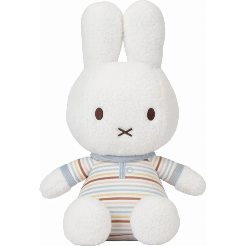 Little Dutch Miffy Przytulanka Biały Królik 35 cm Vintage Sunny Stripes