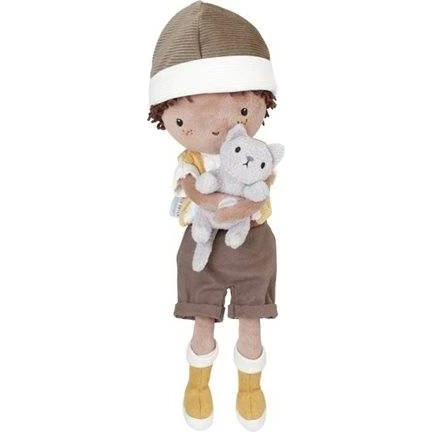 Little Dutch Laleczka Jake 35 cm, miękka przytulanka z kotkiem