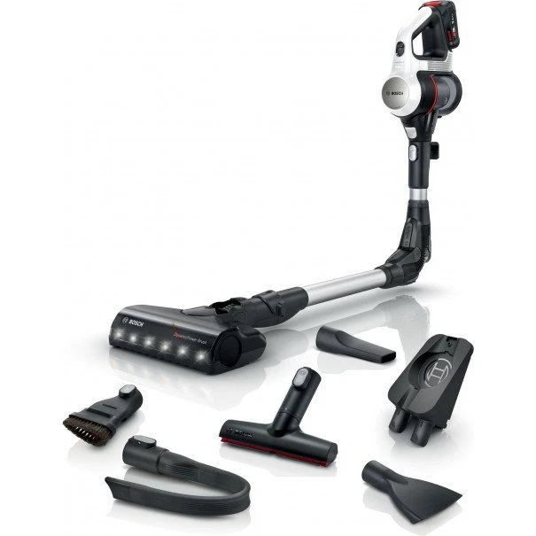 Bosch Unlimited 7 BSS711W, odkurzacz bezprzewodowy, biały/czarny