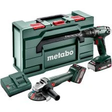 Metabo BS18 + W18 Combo Set 18V 4+2Ah + walizka