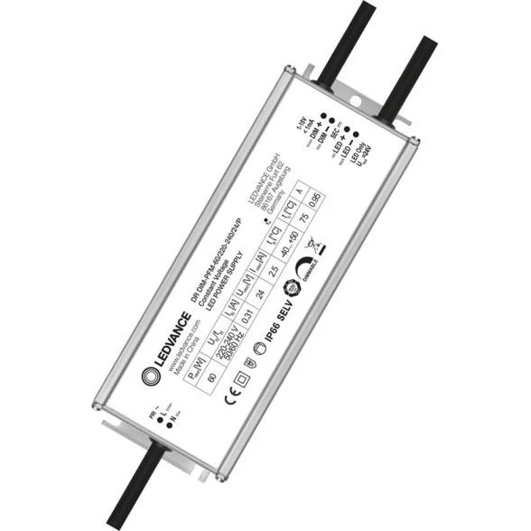Dim-PFM-60/220-240/24/P LED Driver 1-10V IP66 60W