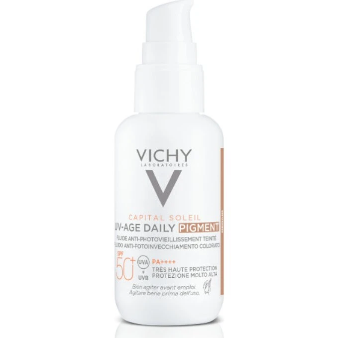 Vichy Capital Soleil UV-Age Daily Tinted SPF50+ Średni 50 ml