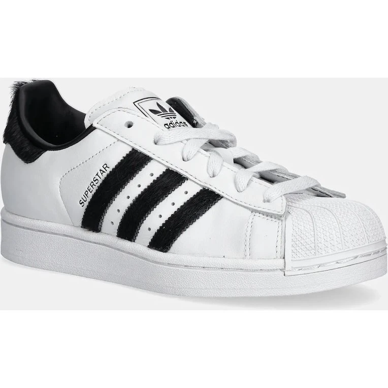 adidas Originals Superstar II W skórzane sneakersy białe damskie