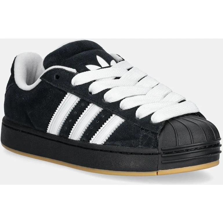 adidas Originals Superstar ST zamszowe sneakersy czarne KI3512