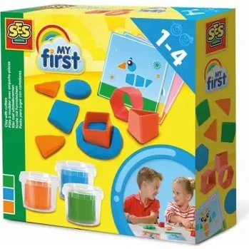 SES Creative Moja pierwsza ciastolina 3x90g