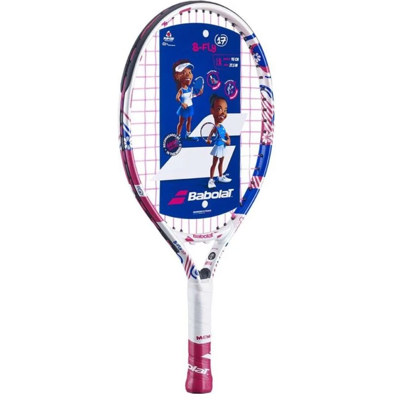 Babolat B'Fly 17" 2023 - rakieta dziecięca różowa/biała