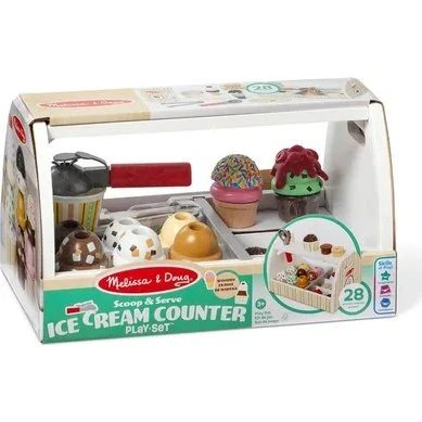 Melissa & Doug Lodziarnia z 28 elementami