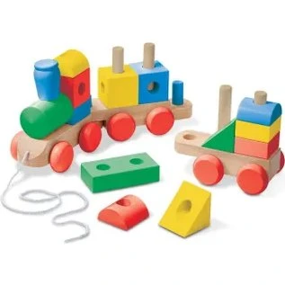 Melissa & Doug Pociąg drewniany Jumbo 230x140 mm