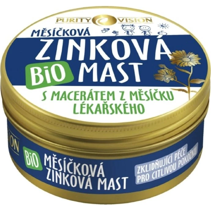 Purity Vision Maść Cynkowo-Nagietkowa BIO 150 ml