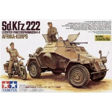 Tamiya 35286 Sd.Kfz.222 1:35 Afrika Korps