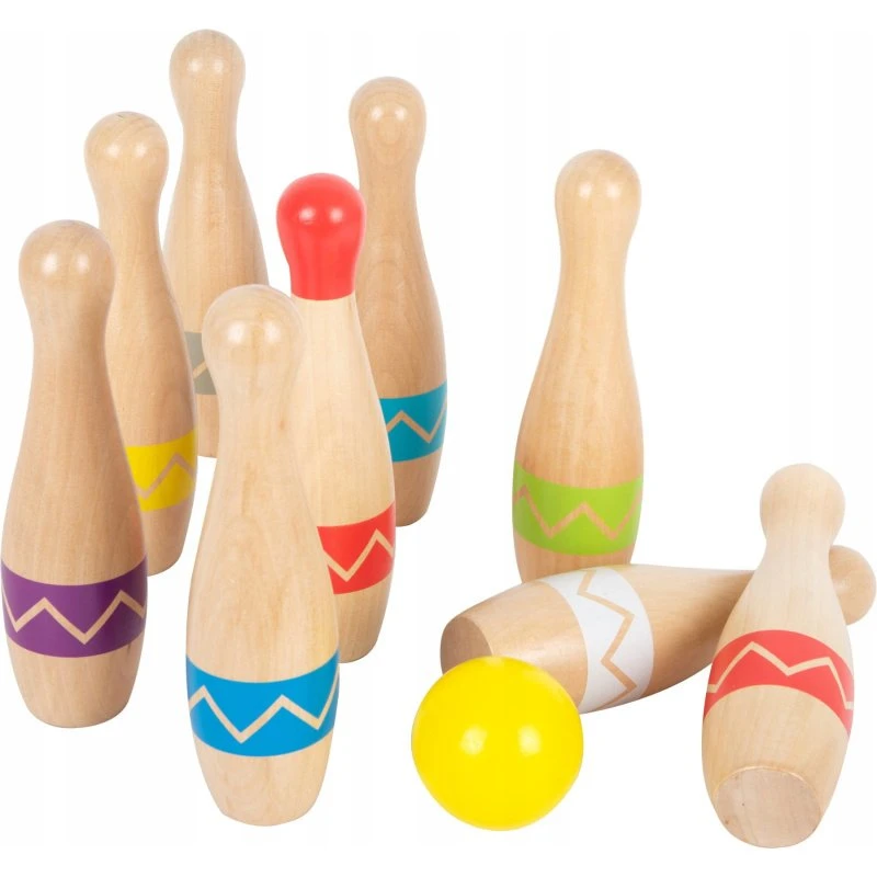 Small Foot Active – Drewniane kręgle z 100% drewna FSC®