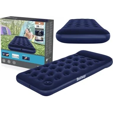 Bestway Materac Dmuchany 188x99x28 cm z Wbudowaną Pompką Nożną