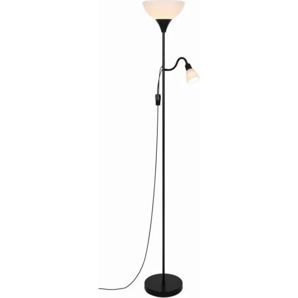 Nordlux Lauria Lampa Podłogowa Czarna 178 cm