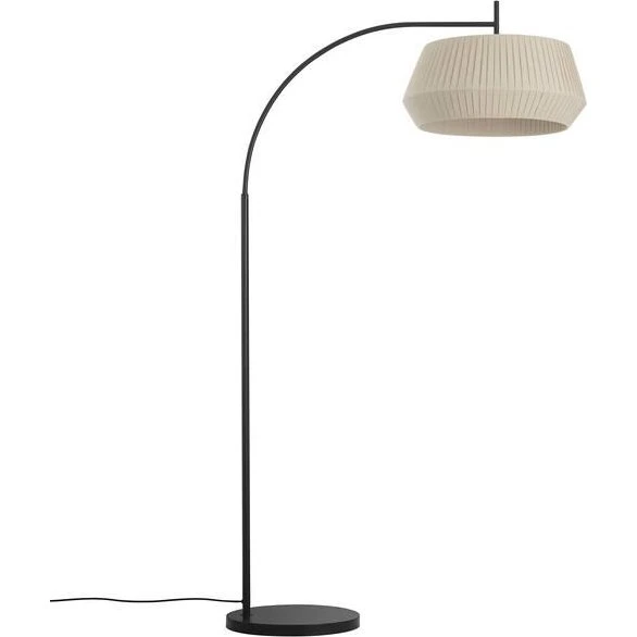 Nordlux DICTE NO2112414009 Lampa podłogowa beżowa z czarną podstawą