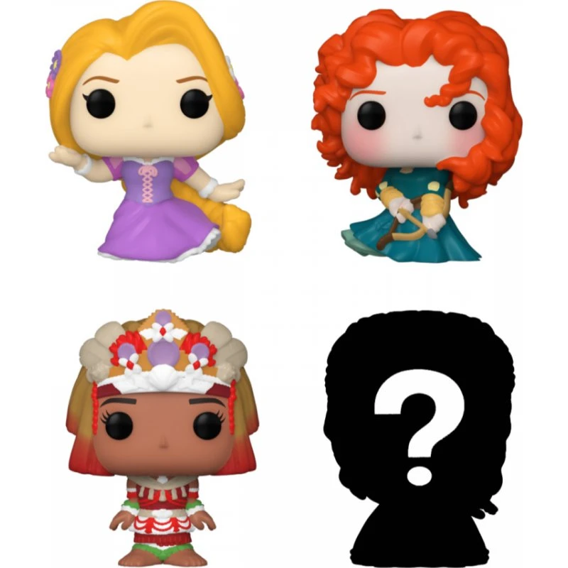 Funko Bitty Pop 4-Pack Disney Princess Rapunzel