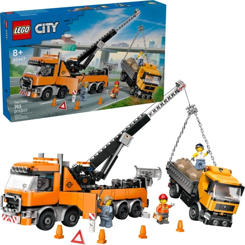 LEGO City Wóz holowniczy z dźwigiem 60467