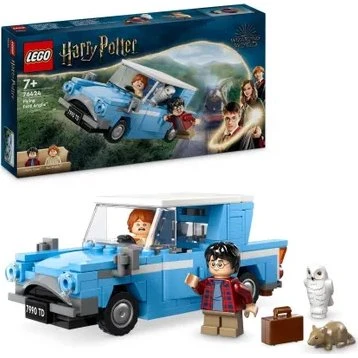 LEGO 76424 Latający Ford Anglia™ z minifigurkami Harry'ego i Rona