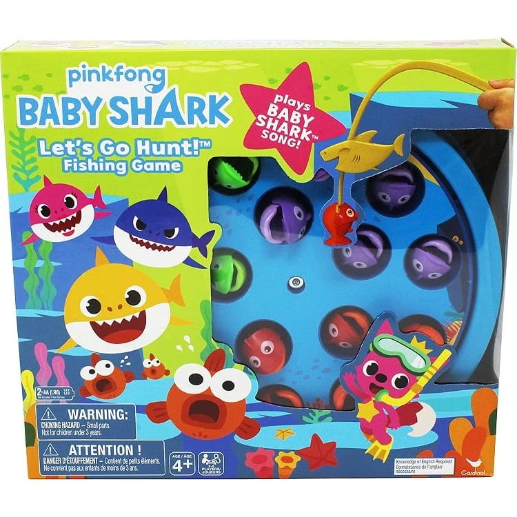 Spin Master Baby Shark – Gra łowienie rybek z rekinami
