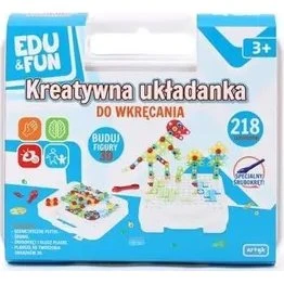 Artyk Kreatywna układanka do wkręcania 218 elementów