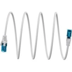 Goobay Kabel krosowy Cat 6a U/UTP biały 15 m