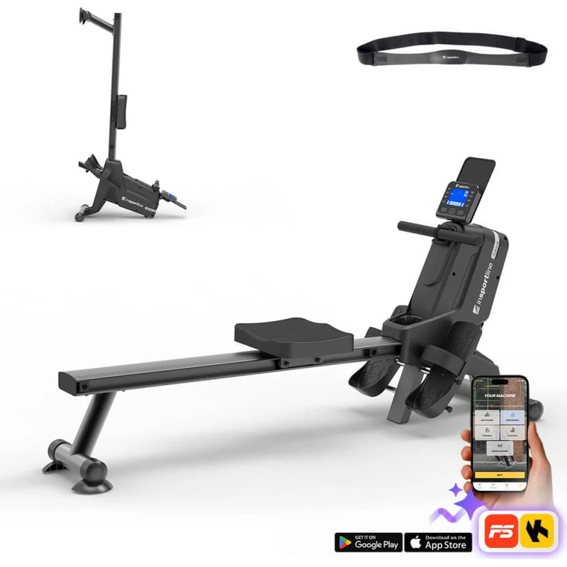 inSPORTline Yukona Wioślarz Magnetyczny z Bluetooth