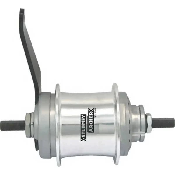 Sturmey Archer Piasta Tylna Duomatic S2C 32, 22T, Srebrna