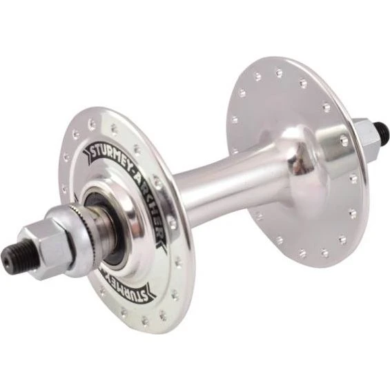 Sturmey Archer HBT30 32 Otwór Nieruchomy Os - Srebrny
