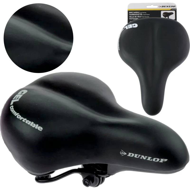Dunlop Siodełko Rowerowe Żelowe 26x19cm