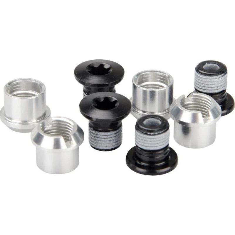 SHIMANO DEORE XT M8x9,1mm komplet śrubek do konwertera srebrny