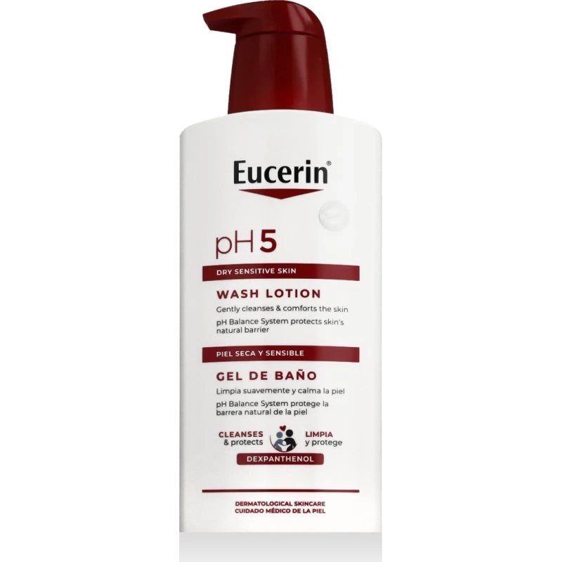 Eucerin pH5 Wash Lotion 400ml – łagodna emulsja do kąpieli