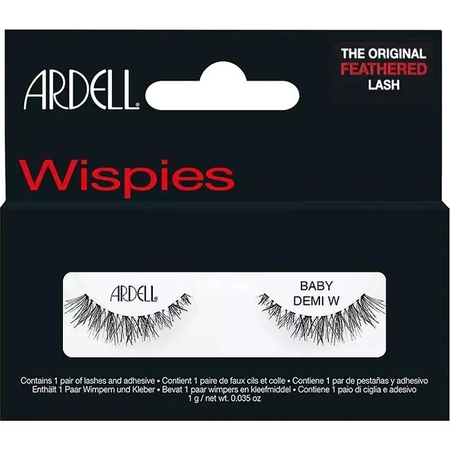 Ardell Wispies Baby Demi - sztuczne rzęsy na pasku Black