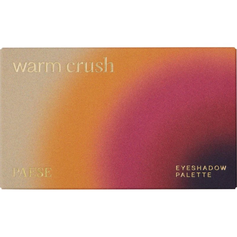 Paese Warm Crush Paleta Cieni do Powiek 11g