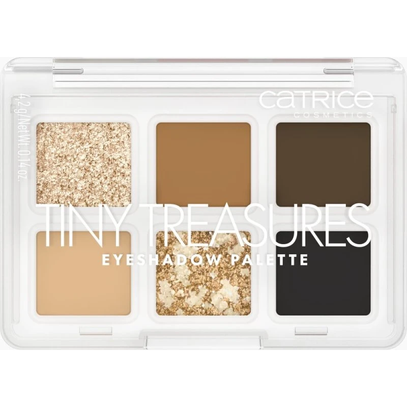 Catrice Tiny Treasures 010 Everyday Essentials – mini paleta cieni 4,2g
