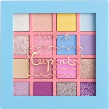 Lovely Cupcake Eyeshadow Palette 16 cieni do powiek